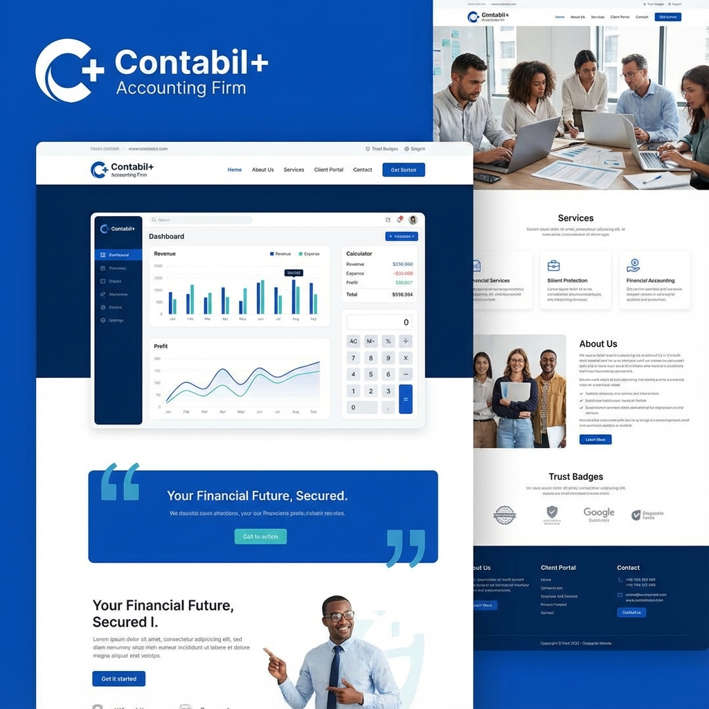 Website Contabil+
