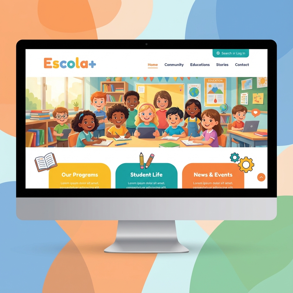 Website Escola+