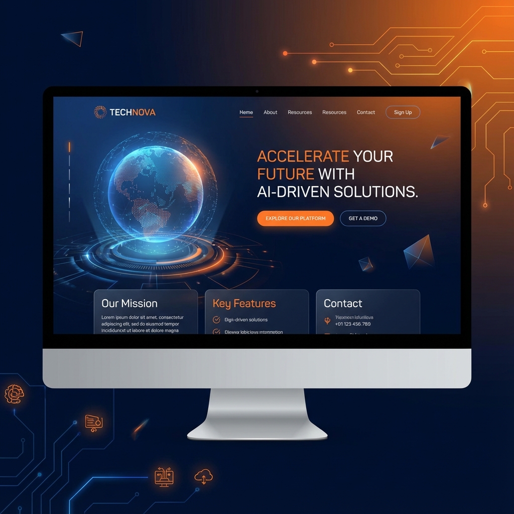 Landing Page TechNova